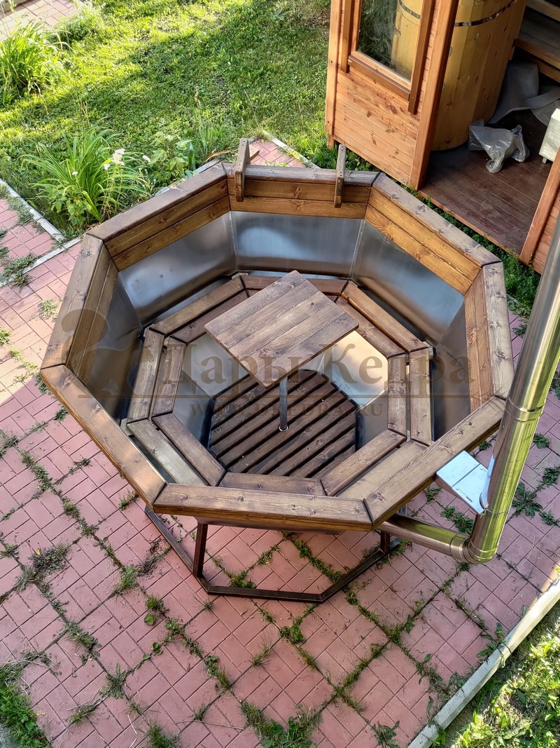 Банный чан Ø-2000 под самоотделку